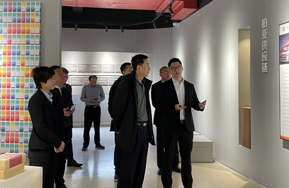 中石油煉化新材料公司領導蒞臨柏亞集團考察調研